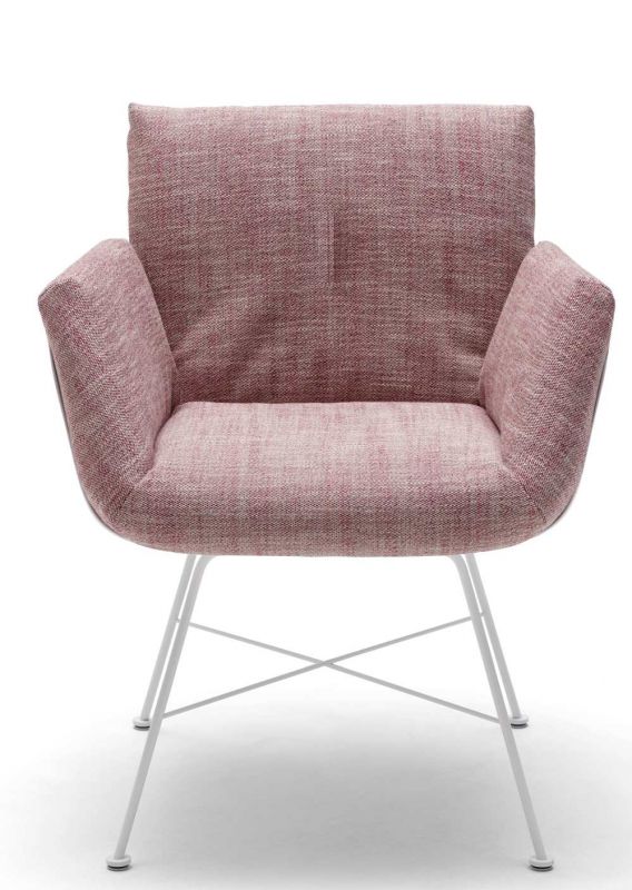 Alvo Armchair with 4-leg Wire frame Cor